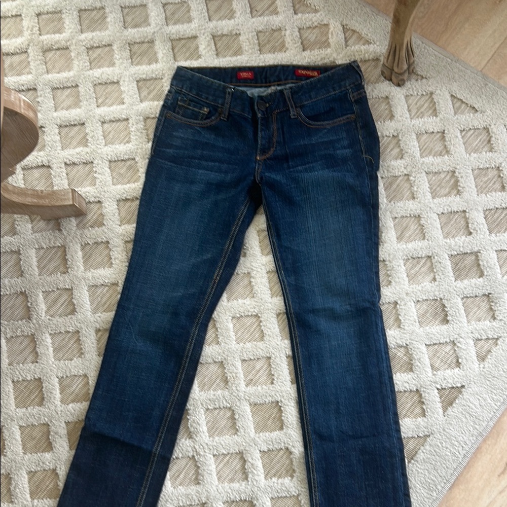 Express Women's Dark Indigo Skinny Jeans